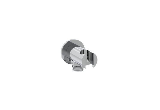 COS round shower outlet elbow & holder