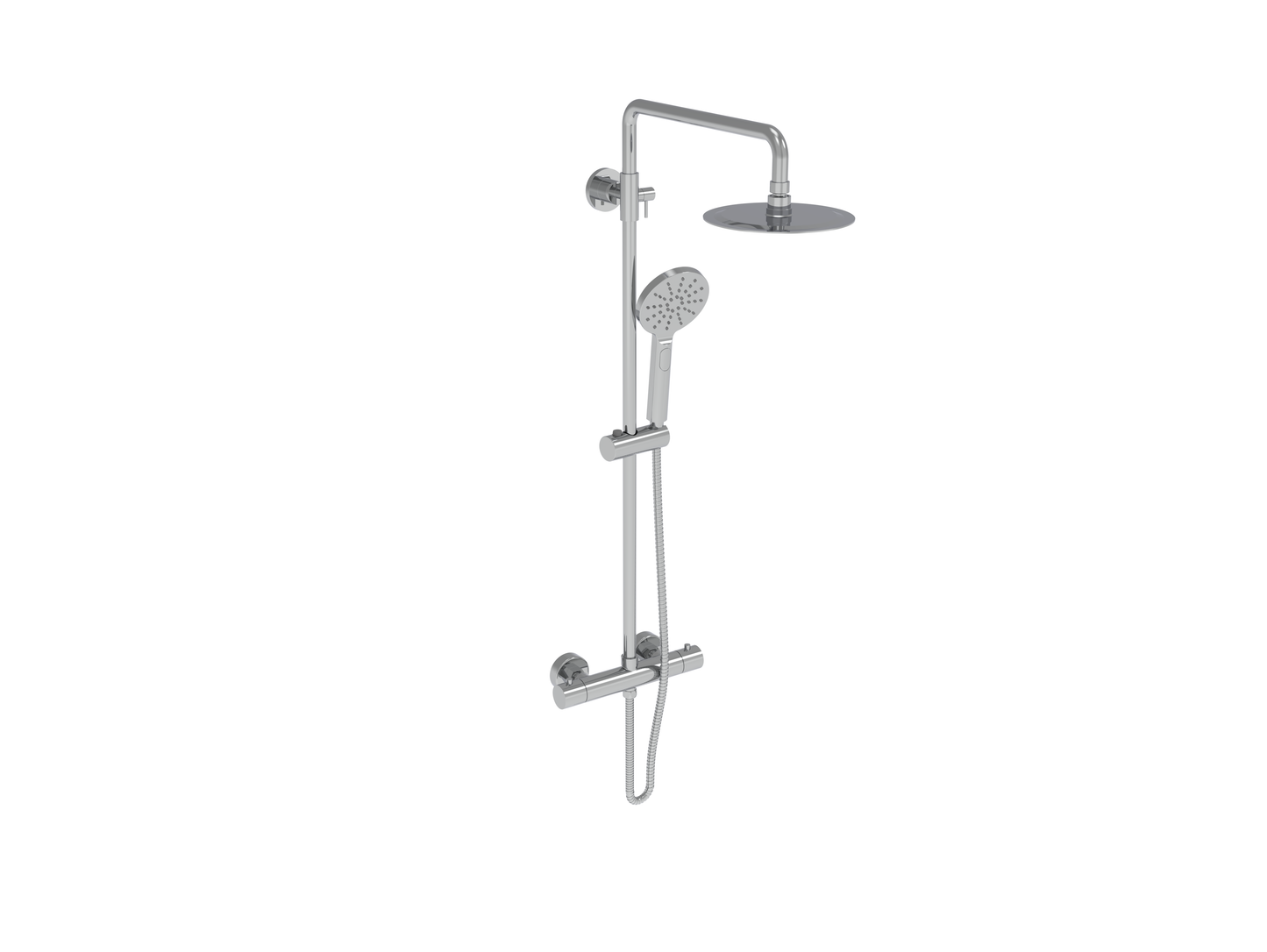 COS 2 way shower kit with bar valve
