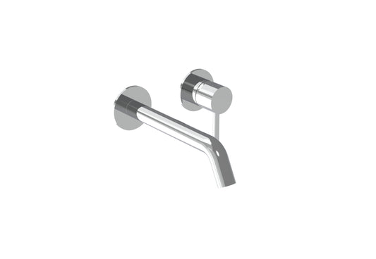 COS 2 Plate Wall mounted Basin Mixer KIT - w/ Classic spout (170mm) w/ Classic handle