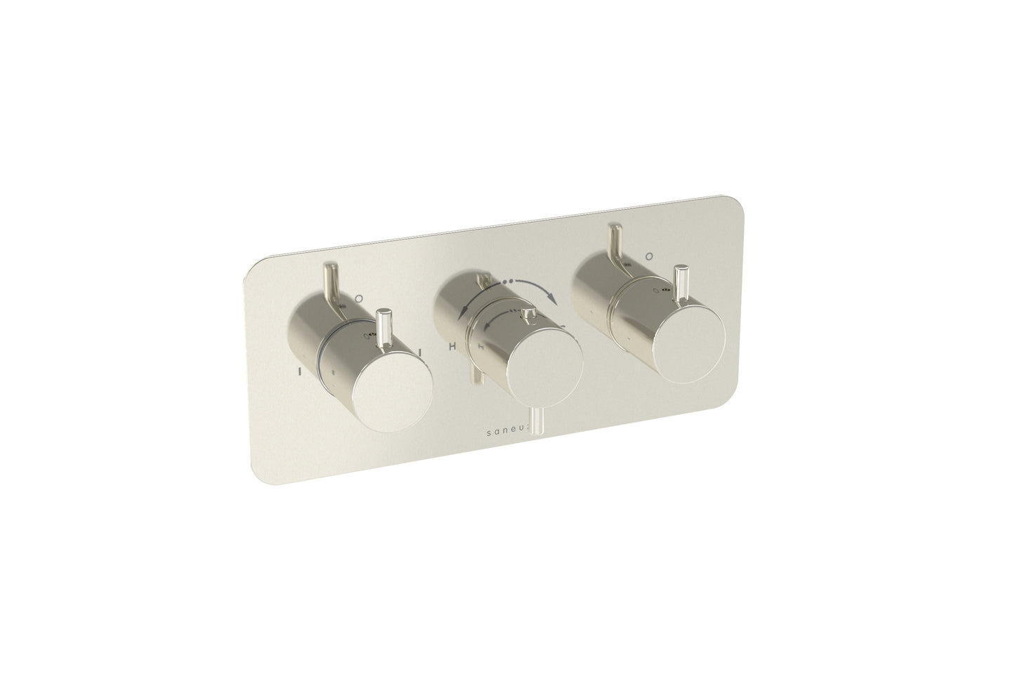 COS 3 Way Thermostatic Shower Valve KIT - w/ Classic Handle - Landscape