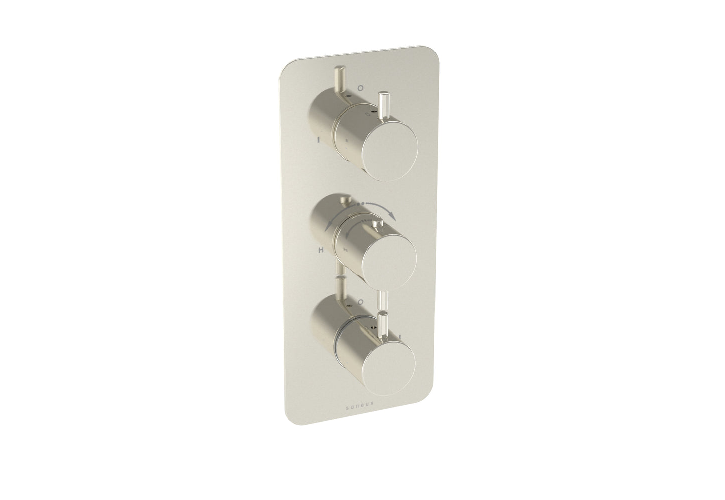 COS 3 Way Thermostatic Shower Valve KIT - w/ Classic Handle - Portrait