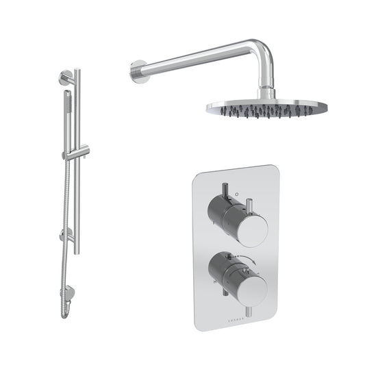 COS 2 way shower kit - w/ Slim Handset & Slider Rail & Shower Head