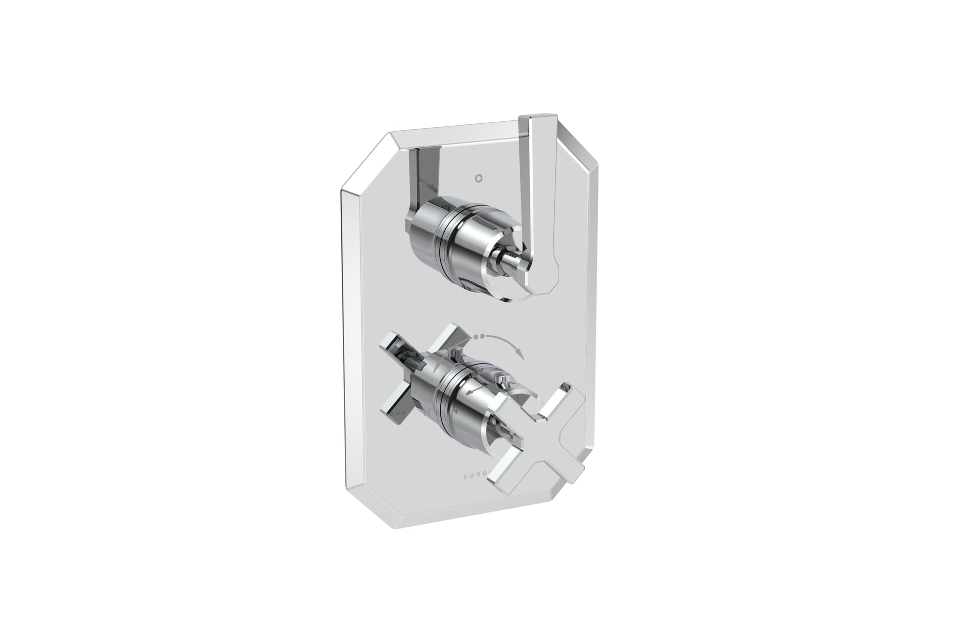 CROMWELL 1 way thermostatic shower valve kit with lever handles