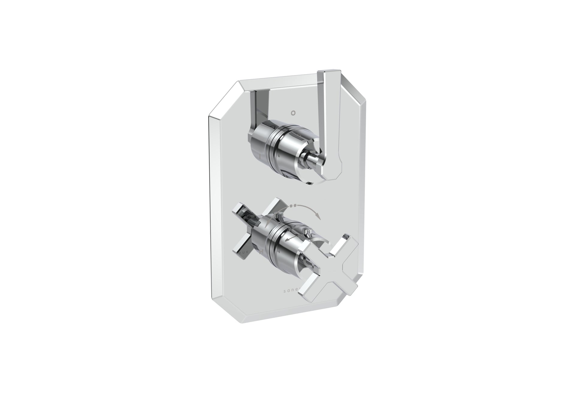 CROMWELL 2 way thermostatic shower valve kit with lever handles