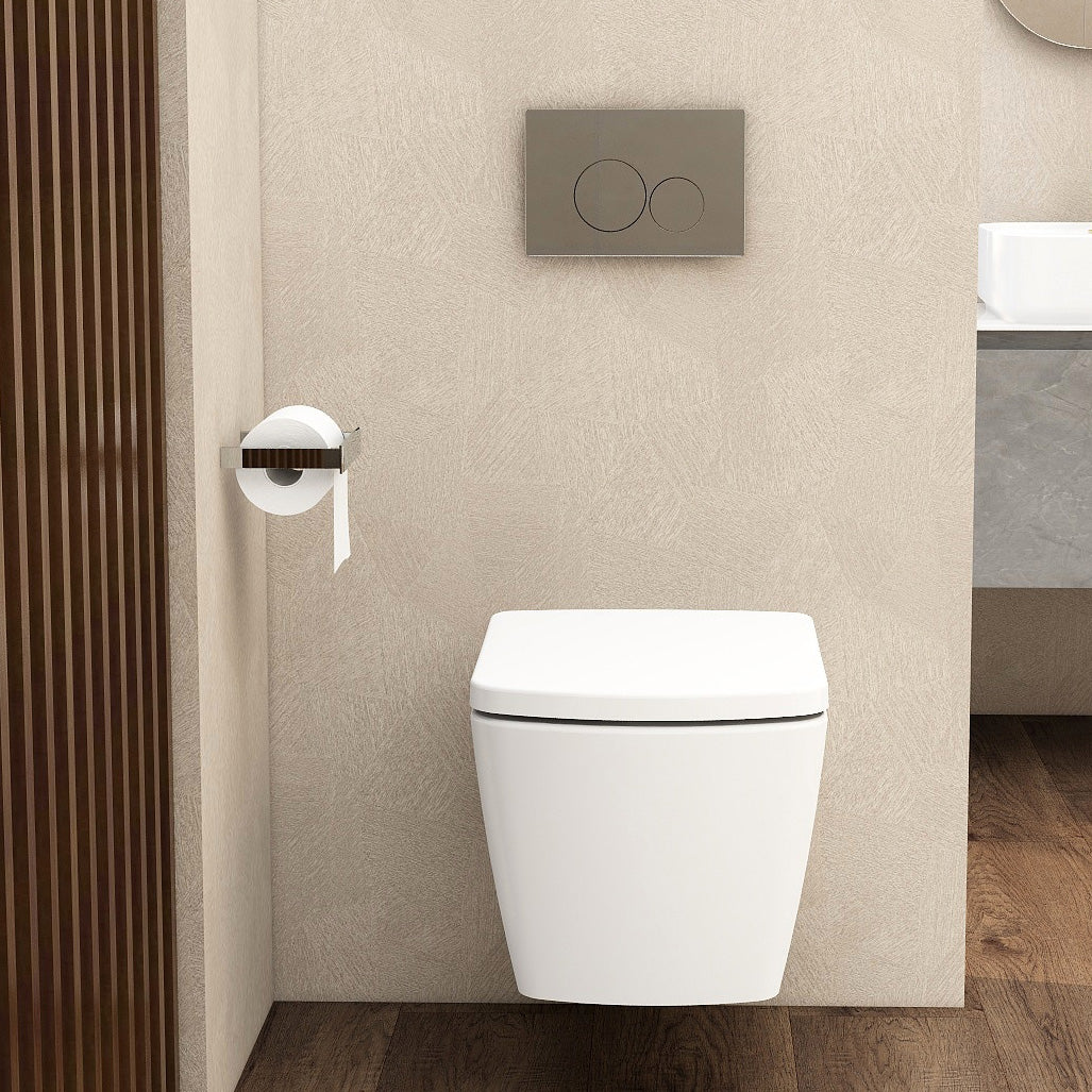 Chrome Round ABS flush button to suit IMFF01 & IMCC01