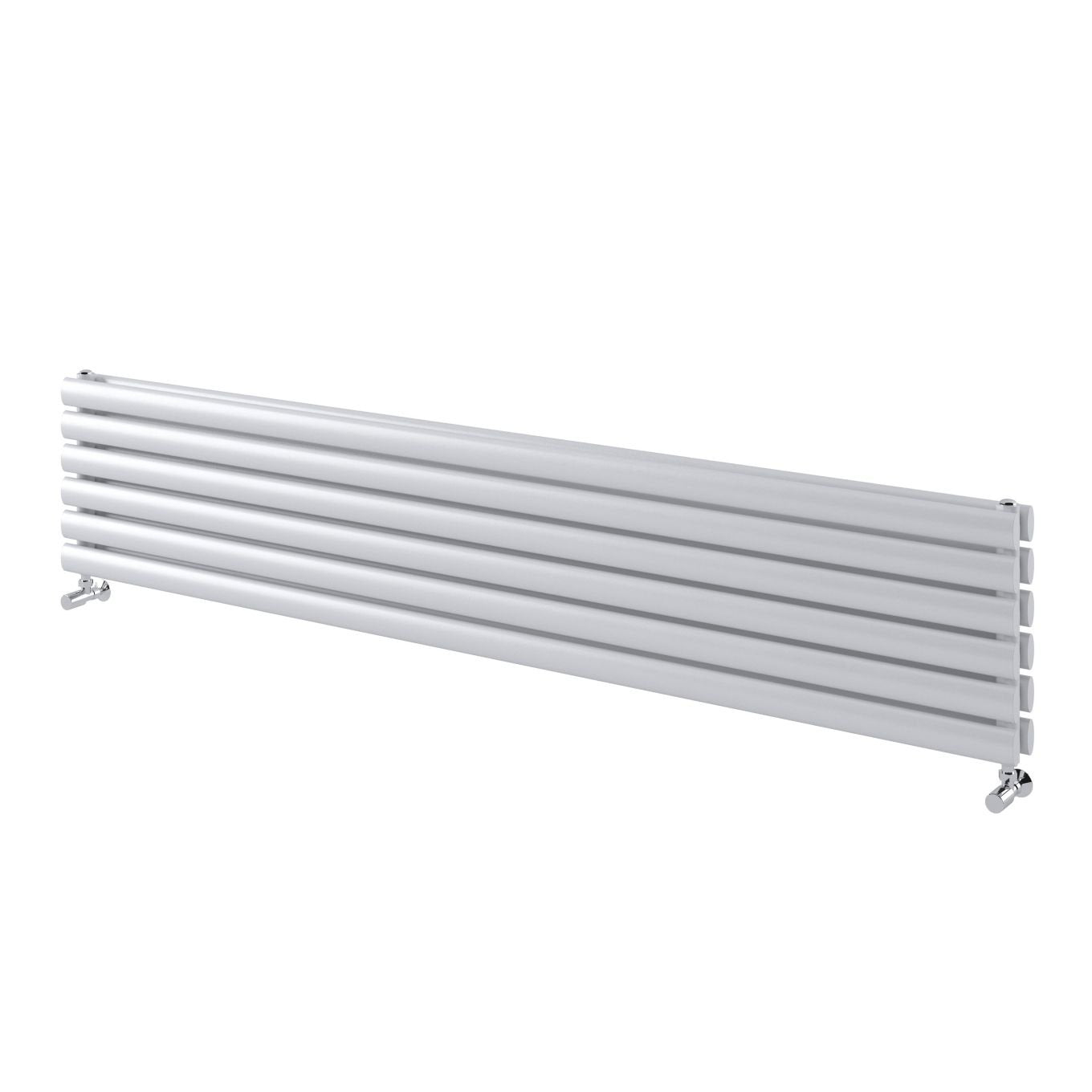 Islington White Double Horizontal Radiator 235x1800mm
