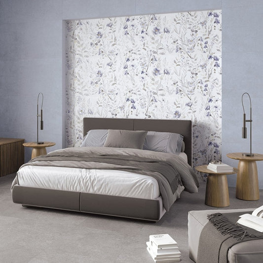 Bonito Base Blue Matt Porcelain Tile 1200x600mm