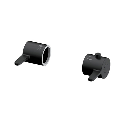 Elegant Haven Lever Black Handles For Spey Shower Kit 13