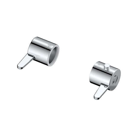Elegant Haven Lever Chrome Handles For Spey Shower Kit 1