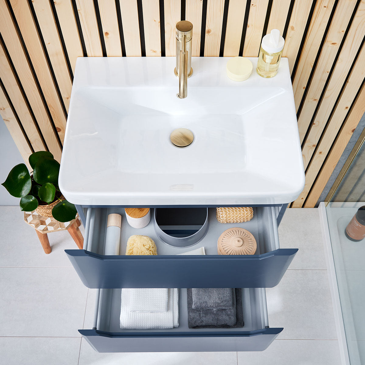 Deep Basin Stack Deep 600 Basin โ Elegant Haven- Bathroom Store