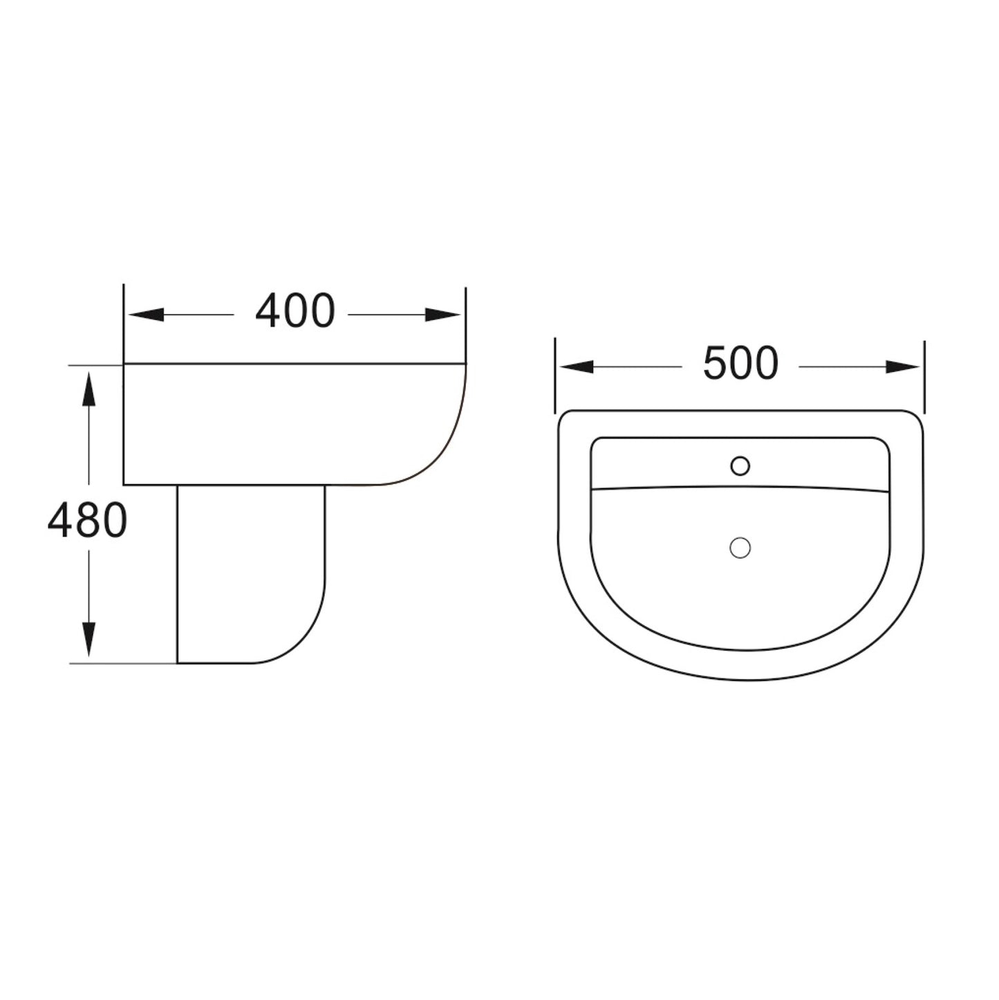 Deia / Belini Semi Pedestal