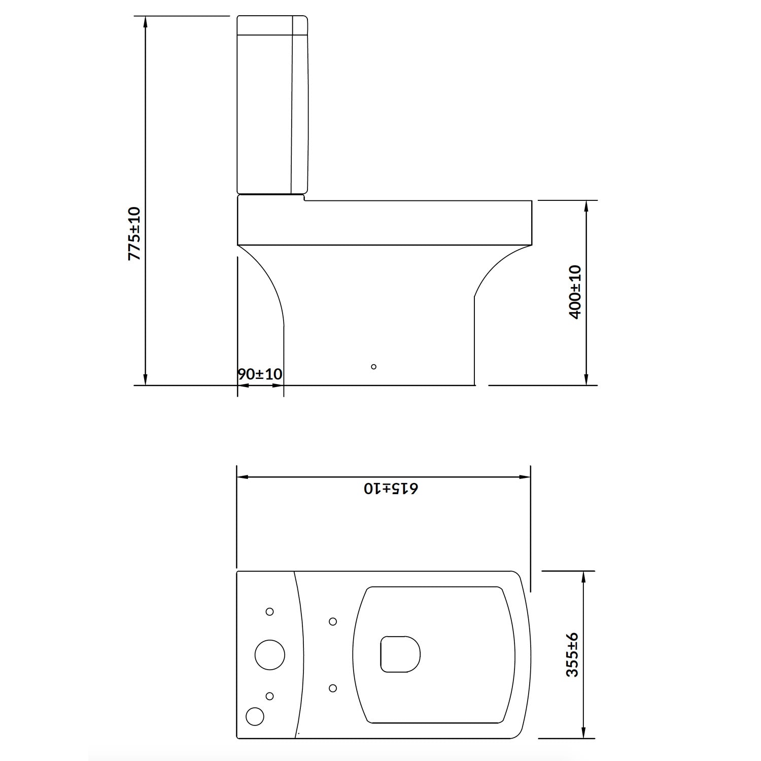 Denza Open Back Pan