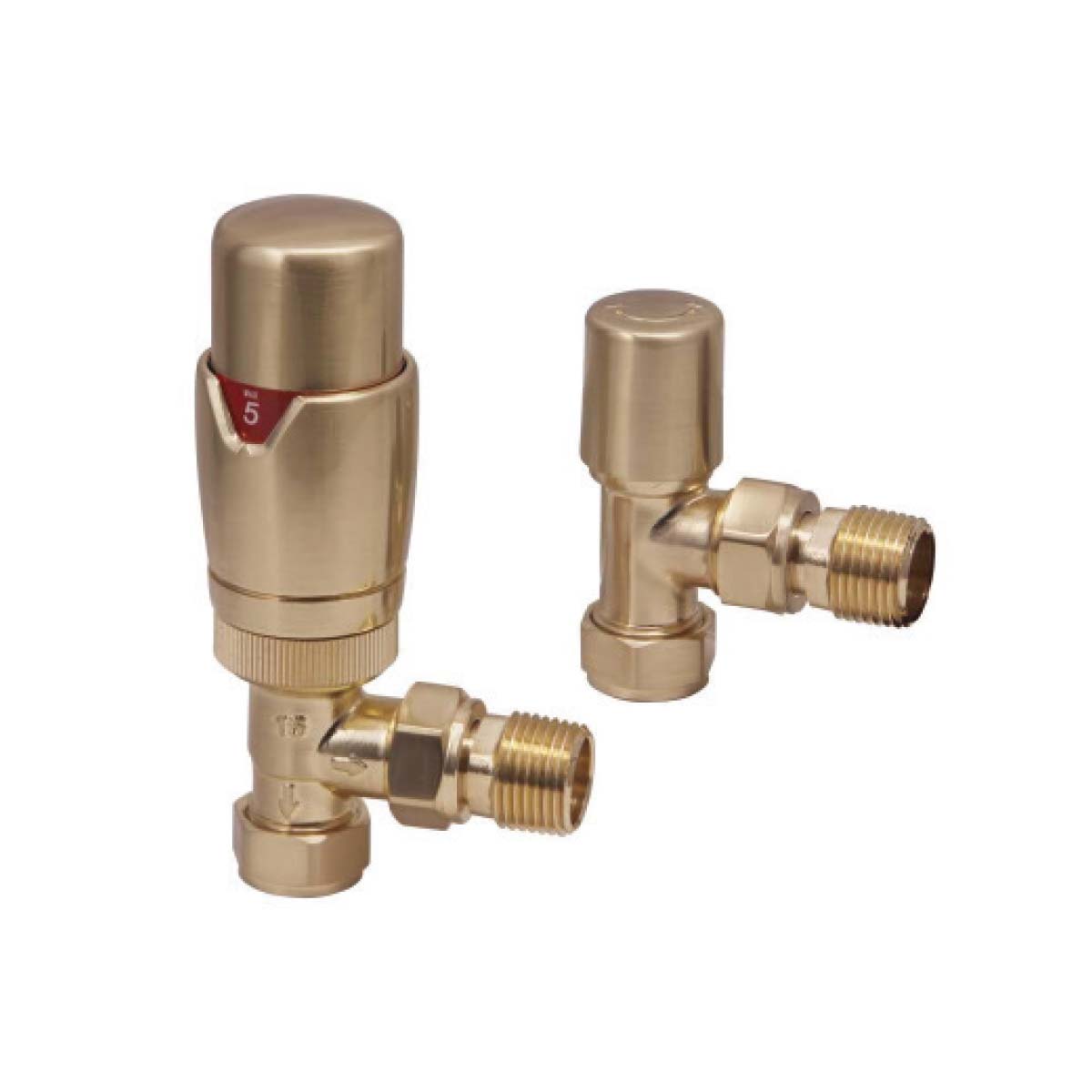 Designer Angled Valves (Pair)
