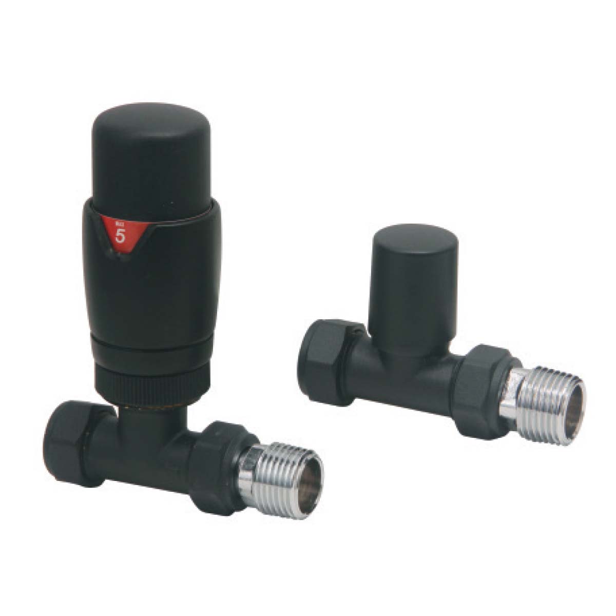 Designer Straight Valves (Pair)
