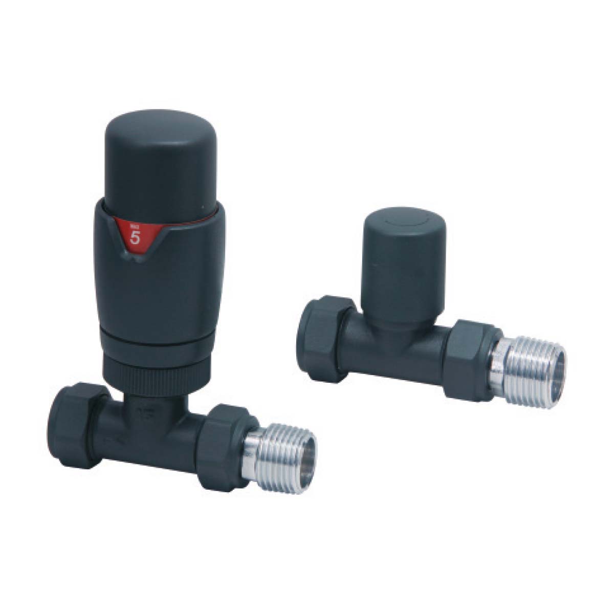 Designer Straight Valves (Pair)