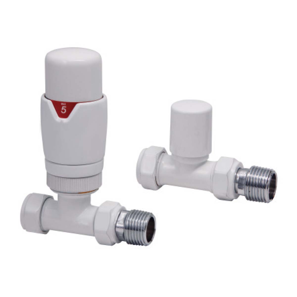 Designer Straight Valves (Pair)