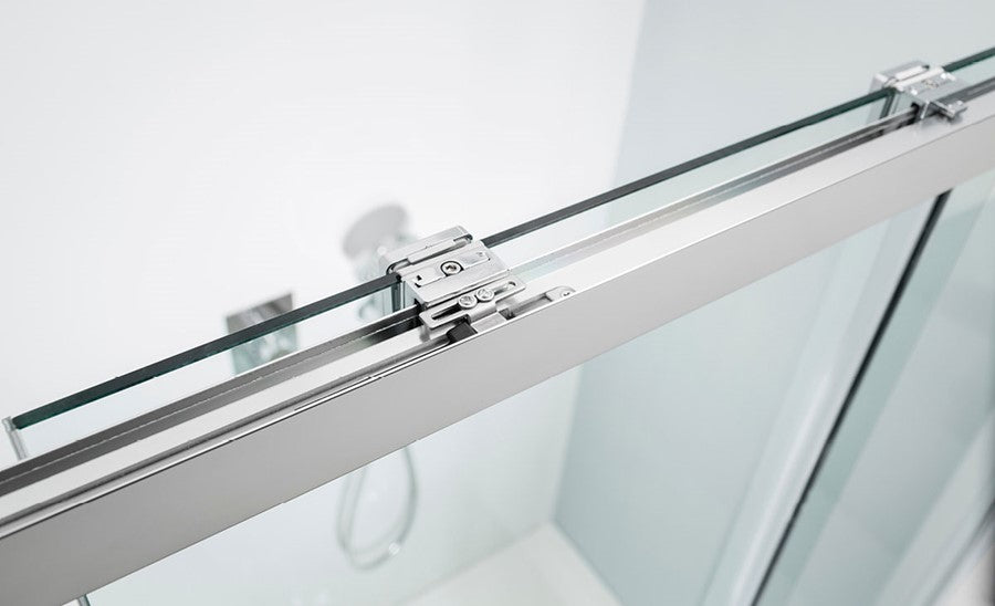Design 8 Single Sliding Door with Soft Close & Side Panel