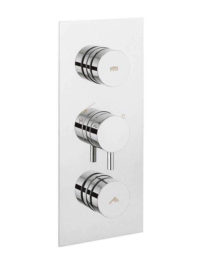 Dial Kai Lever Trim Thermostatic Shower Valve with 2 Way Diverter 