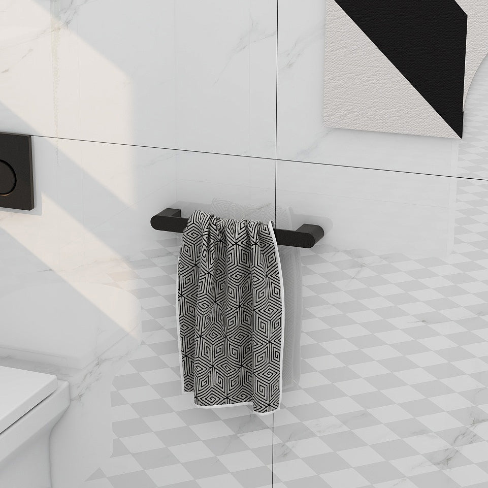 Duro 340mm towel bar in matt black