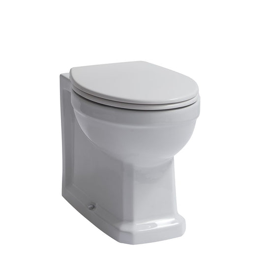Elegant Haven Dunbar Back To Wall Pan With Seat And Cover 42131-