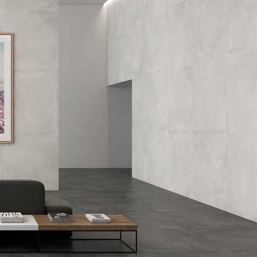 Gandi Concrete Perla Matt Porcelain Tile 600x600mm
