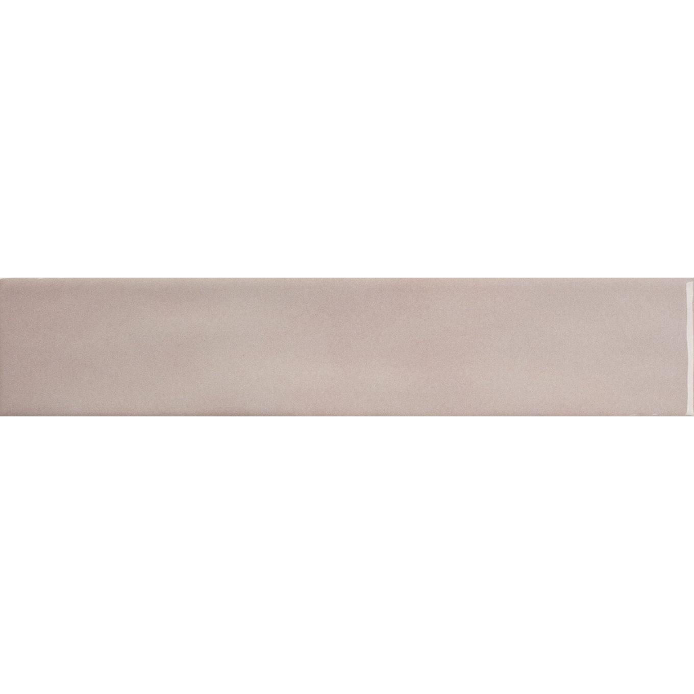 Domingo Rosa Glossy Porcelain Brick Tile 50x250mm