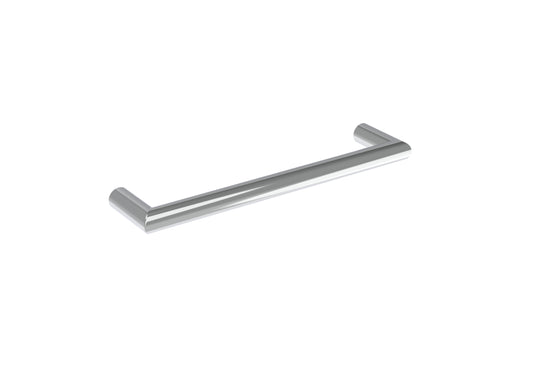 EMBER 450mm round electric towel rail - 12V - Chrome - SIZE Tolerance between 440