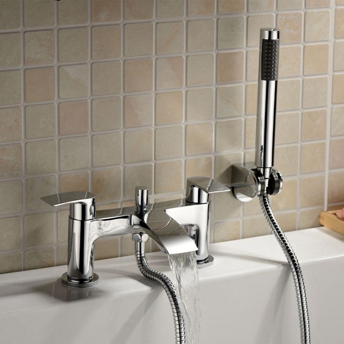 Tear Chrome Bath Shower Mixer Tap