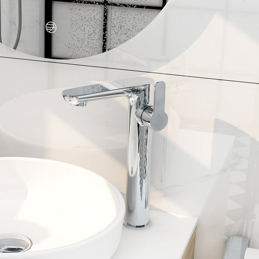 Alma tall single side lever basin mixer