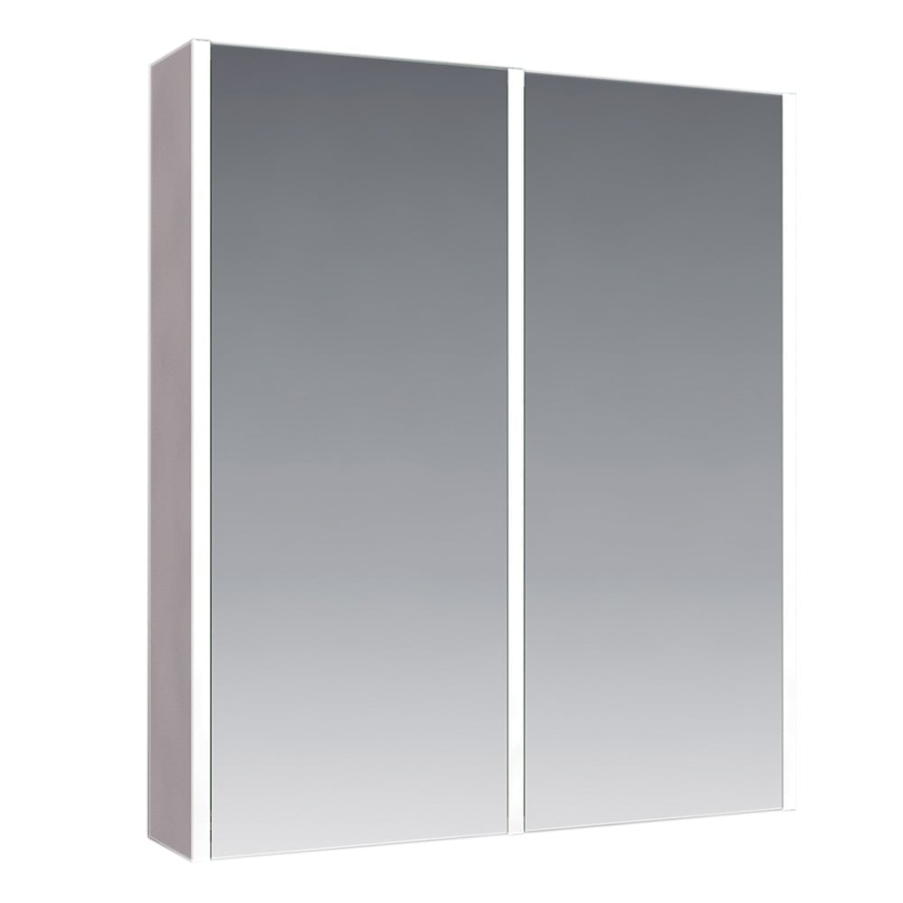 Lemer LED Double Door Mirrored Cabinet 600mm