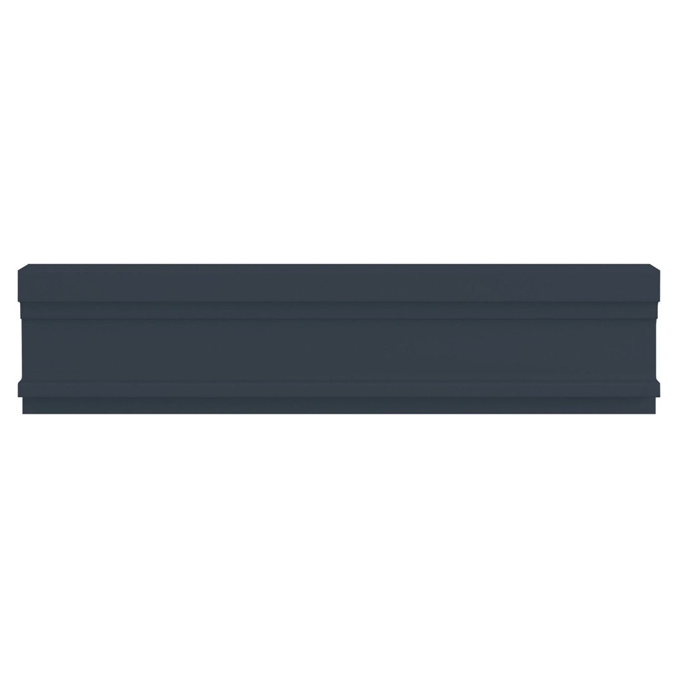 Braxton Indigo Matt Ceramic Border Tile 75x300mm