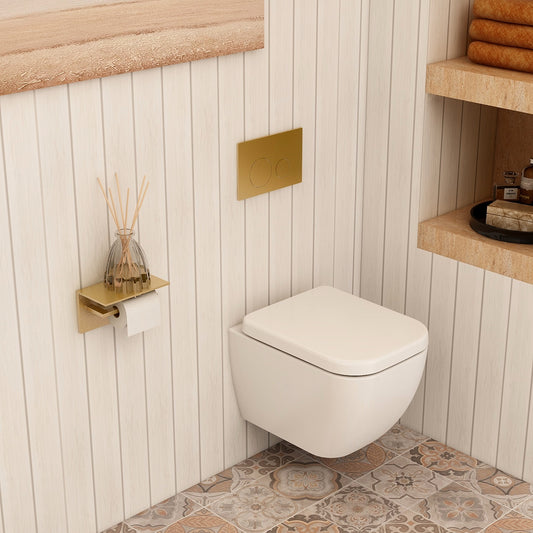 Essence Short Projection 470mm wall hung Pan