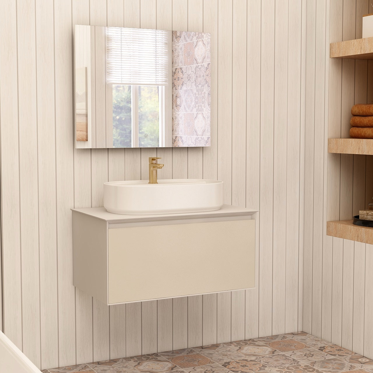 Essence 750 Illuminated Mirror with Demista