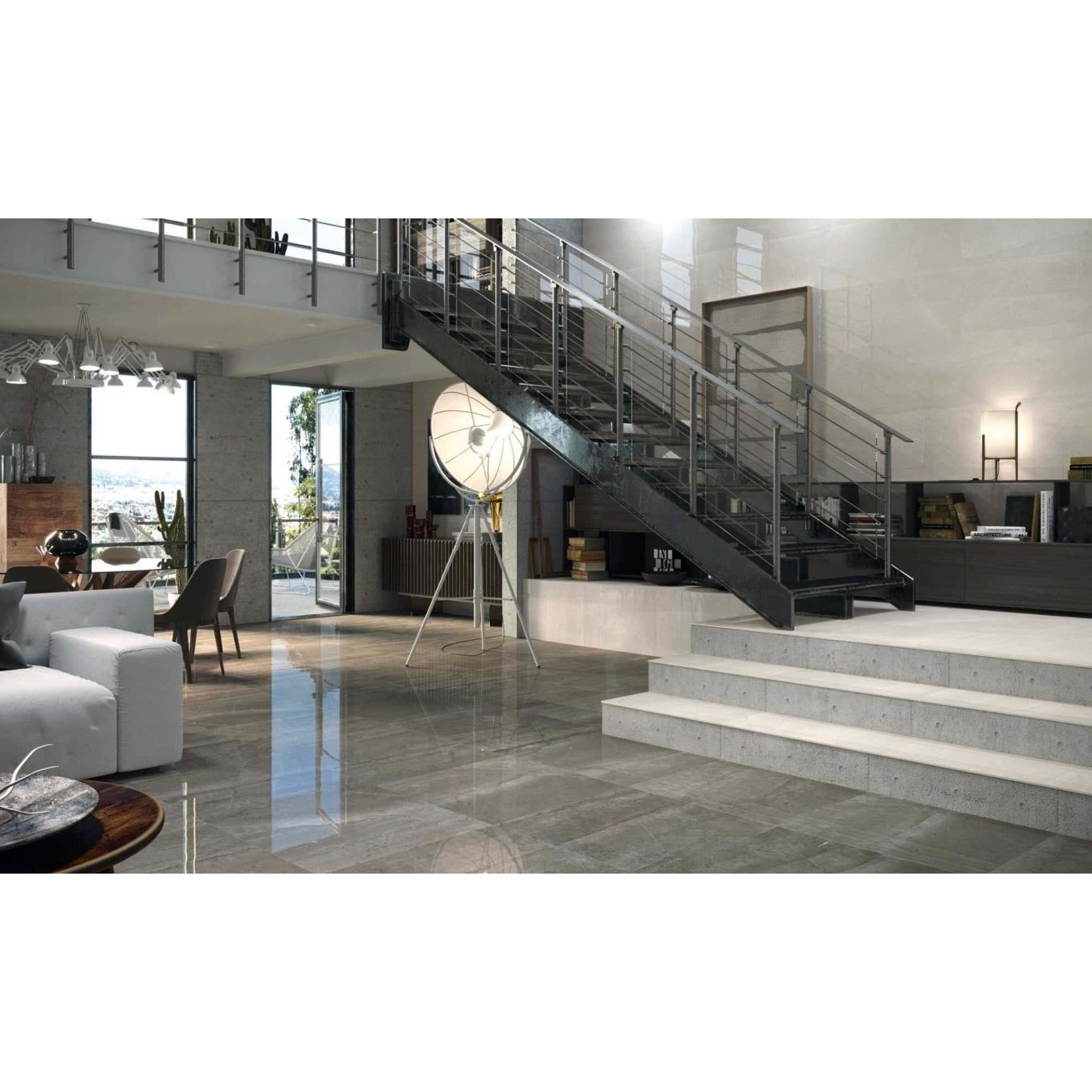 Felix Gris Ceramic Tile 316x900mm