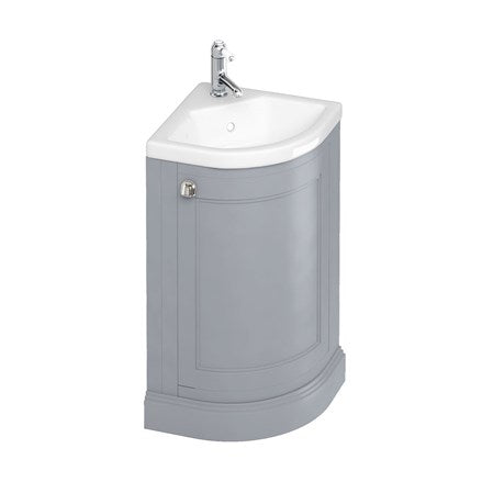 Freestanding 43cm Corner Vanity Unit