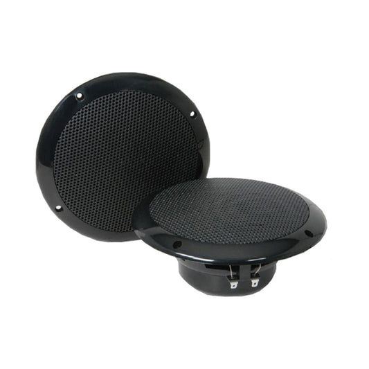Steamist Black Steam Room Speakers 6.5''