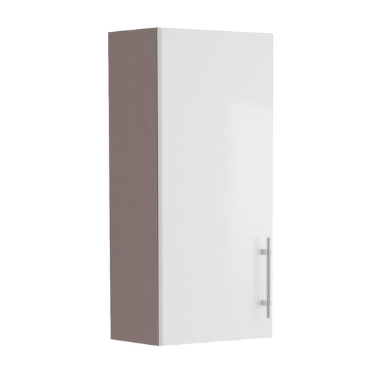 Surrey White Gloss Single Door Fitted Furniture Cabinet 300mm