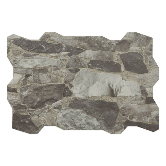 Mombasa Matt Grey Stone Wall Tile 600x400mm