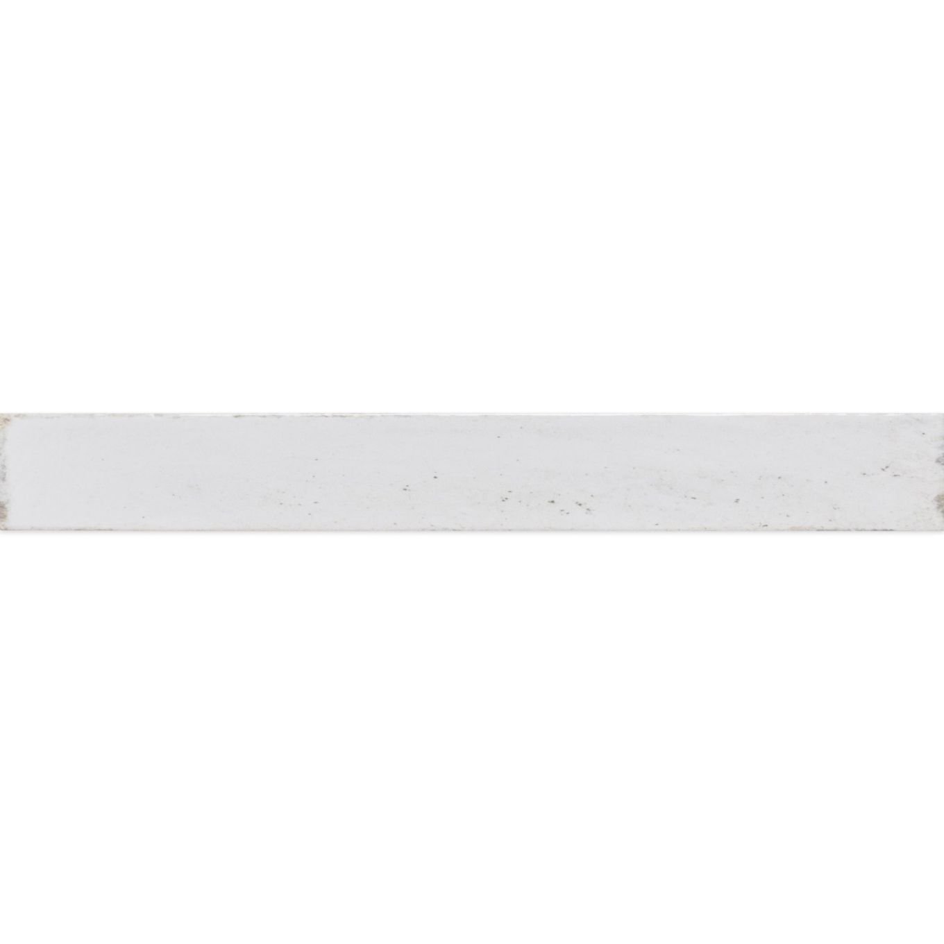 Capri White Gloss Ceramic Brick Tile 400x50mm