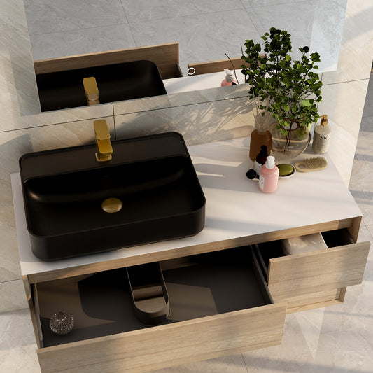 Grace Quartz stone 1200mm worktop in solid white