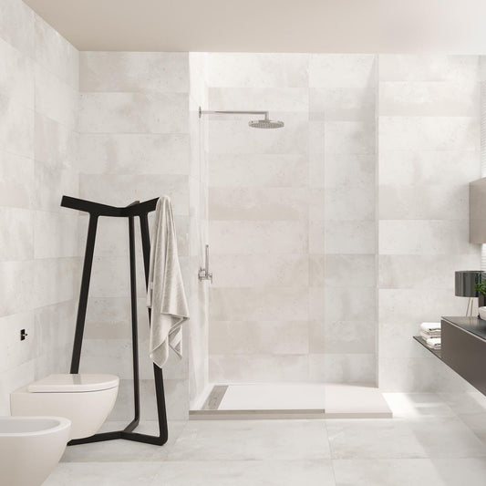 Mirador Blanco Matt Ceramic Stone Tile 300x900mm