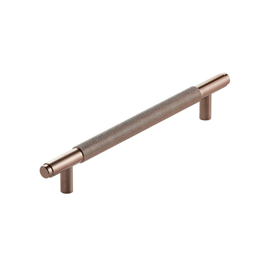 Knurled 250mm Handle Brushed Bronze