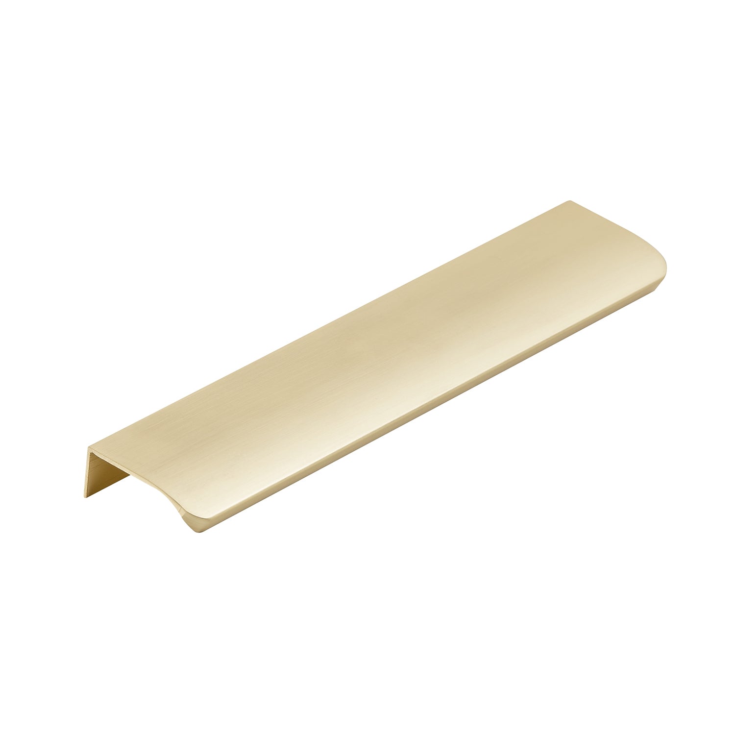 Flat 200mm Handle Brushed Brass