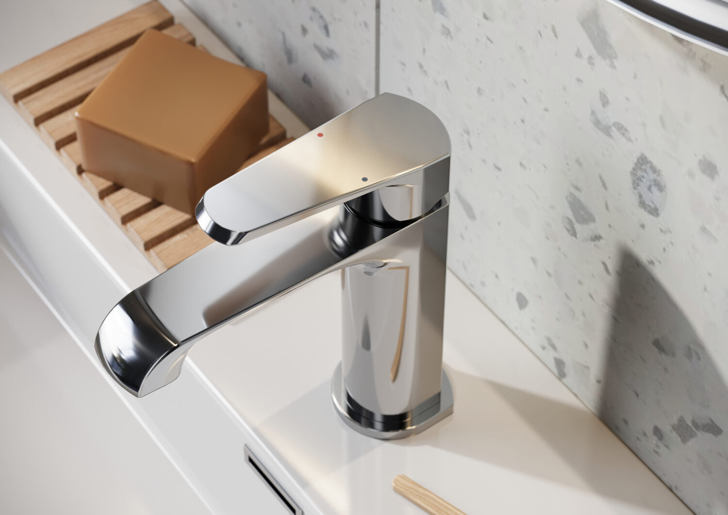 Montana Mono Basin Mixer Chrome