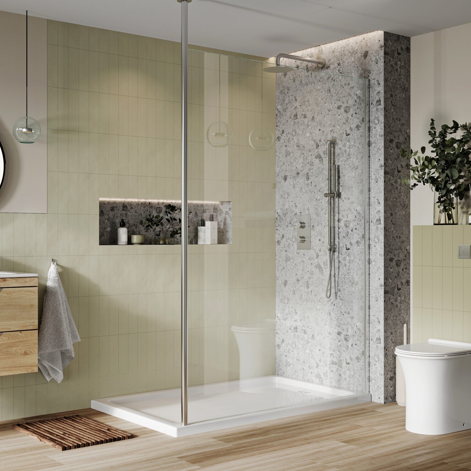 Floor to Ceiling Support Arm