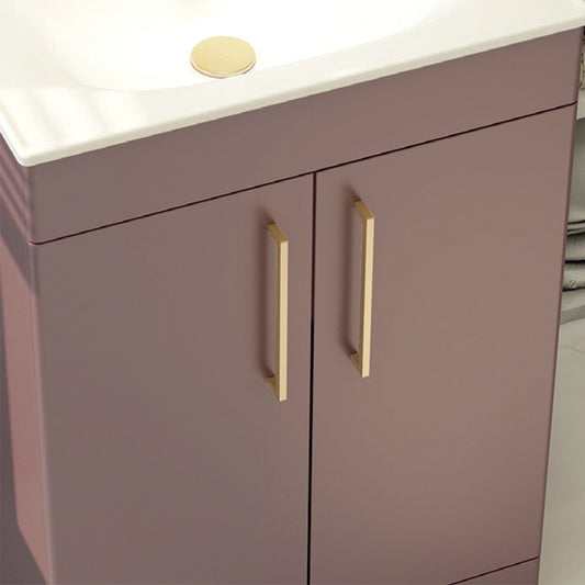 Brushed brass handle to suit Croma furniture (1 piece)