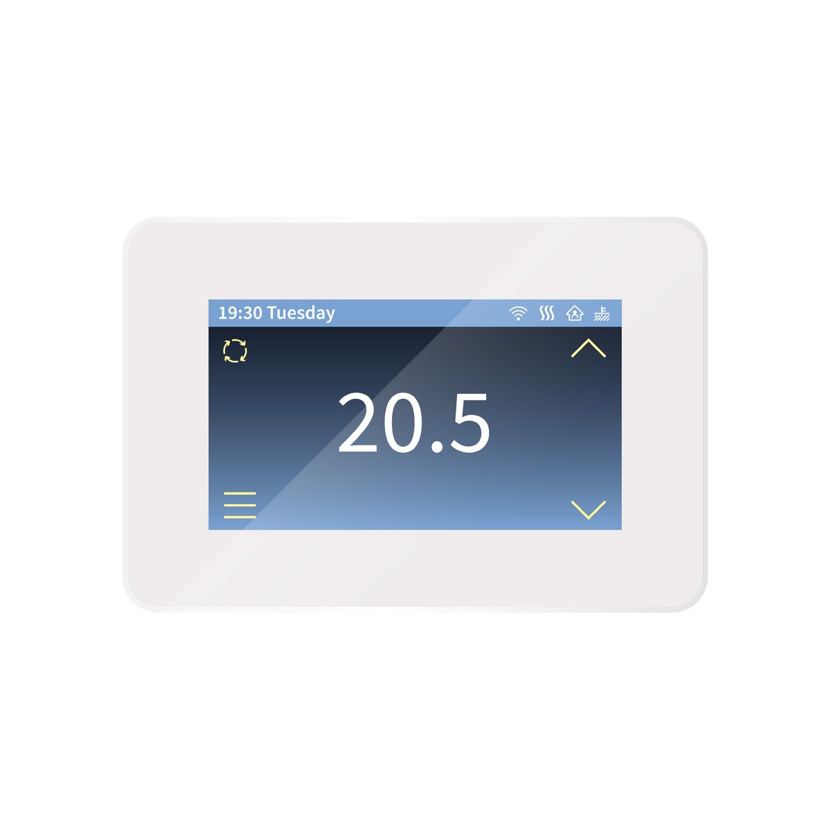 Vista White Wi-Fi Touchscreen Thermostat