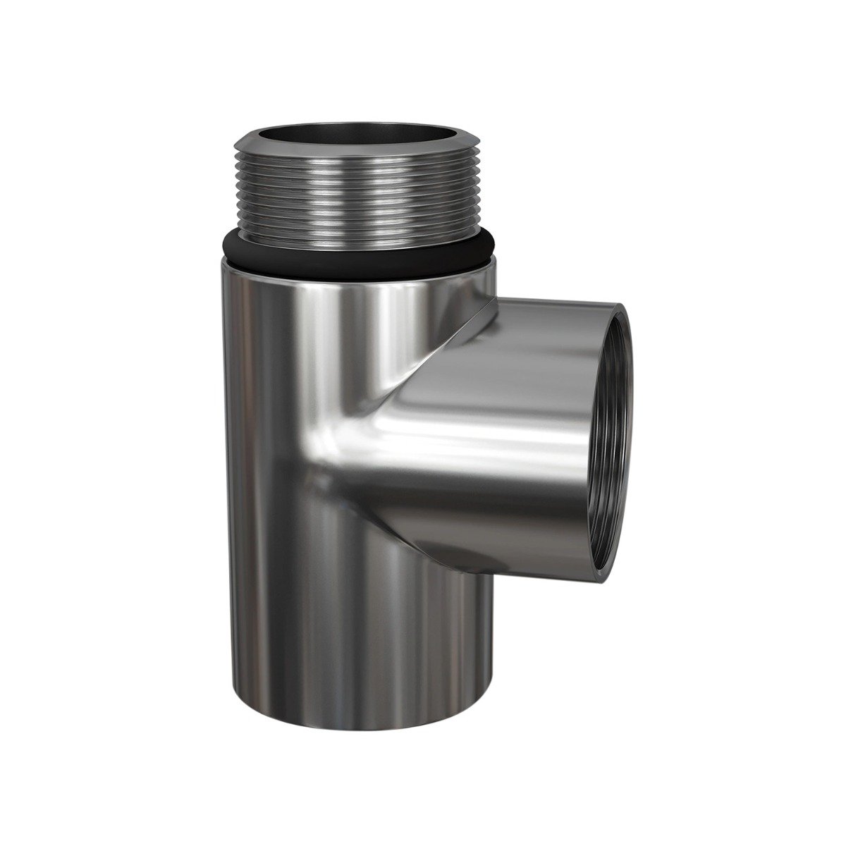 Chrome Radiator T-Piece