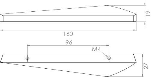 Saneux TOKYO Handle Collection - Various Sizes - Matte Black - 96mm & 192mm & 320mm Centres