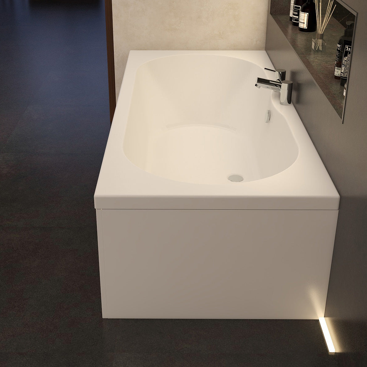 Imex Cast Reinforced 800 Universal Acrylic End Panel